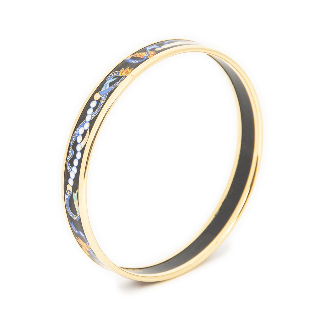 Hermes Enamel Bangle PM